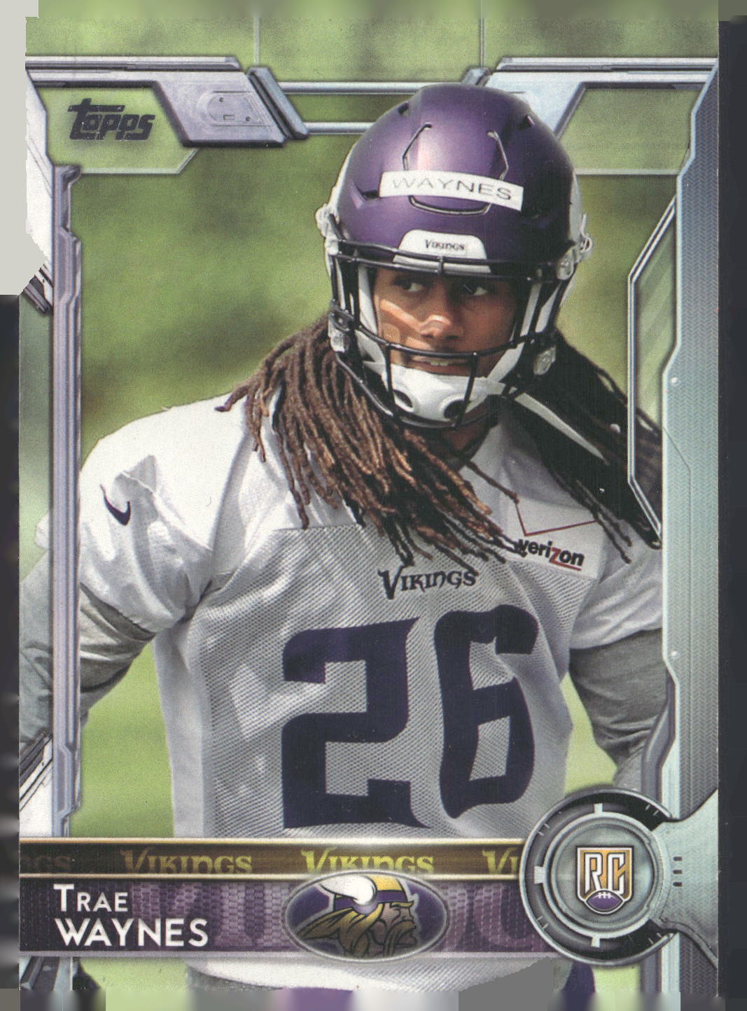 2015 Topps #421 Trae Waynes