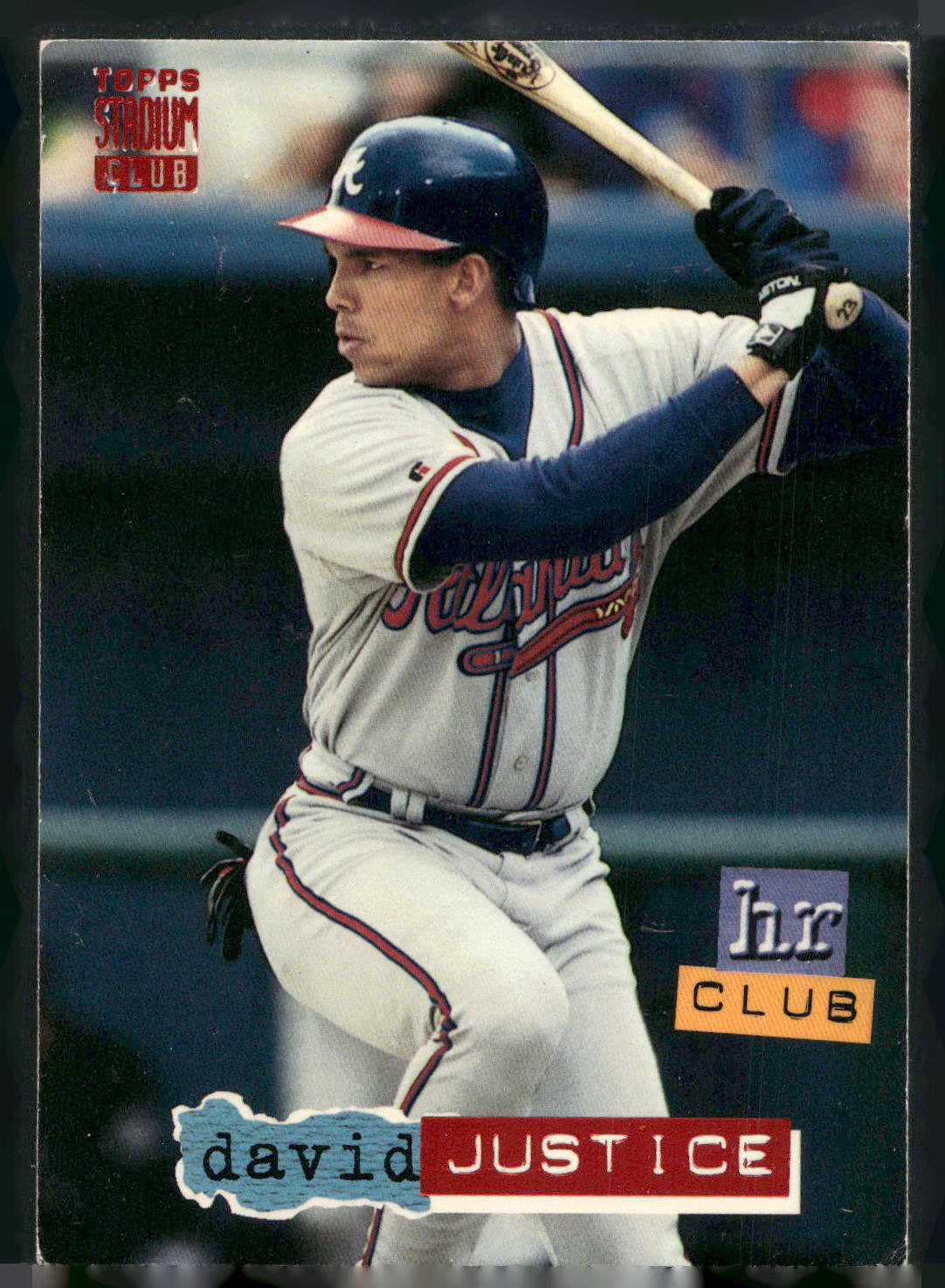 1994 Stadium Club #263 David Justice