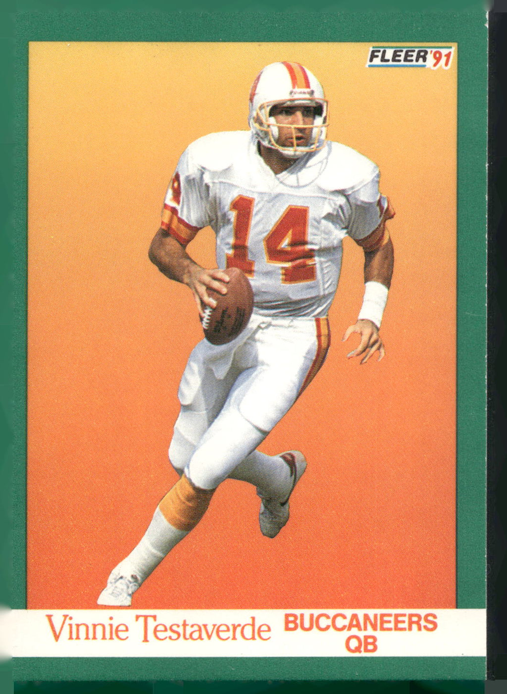 1991 Fleer #380 Vinny Testaverde