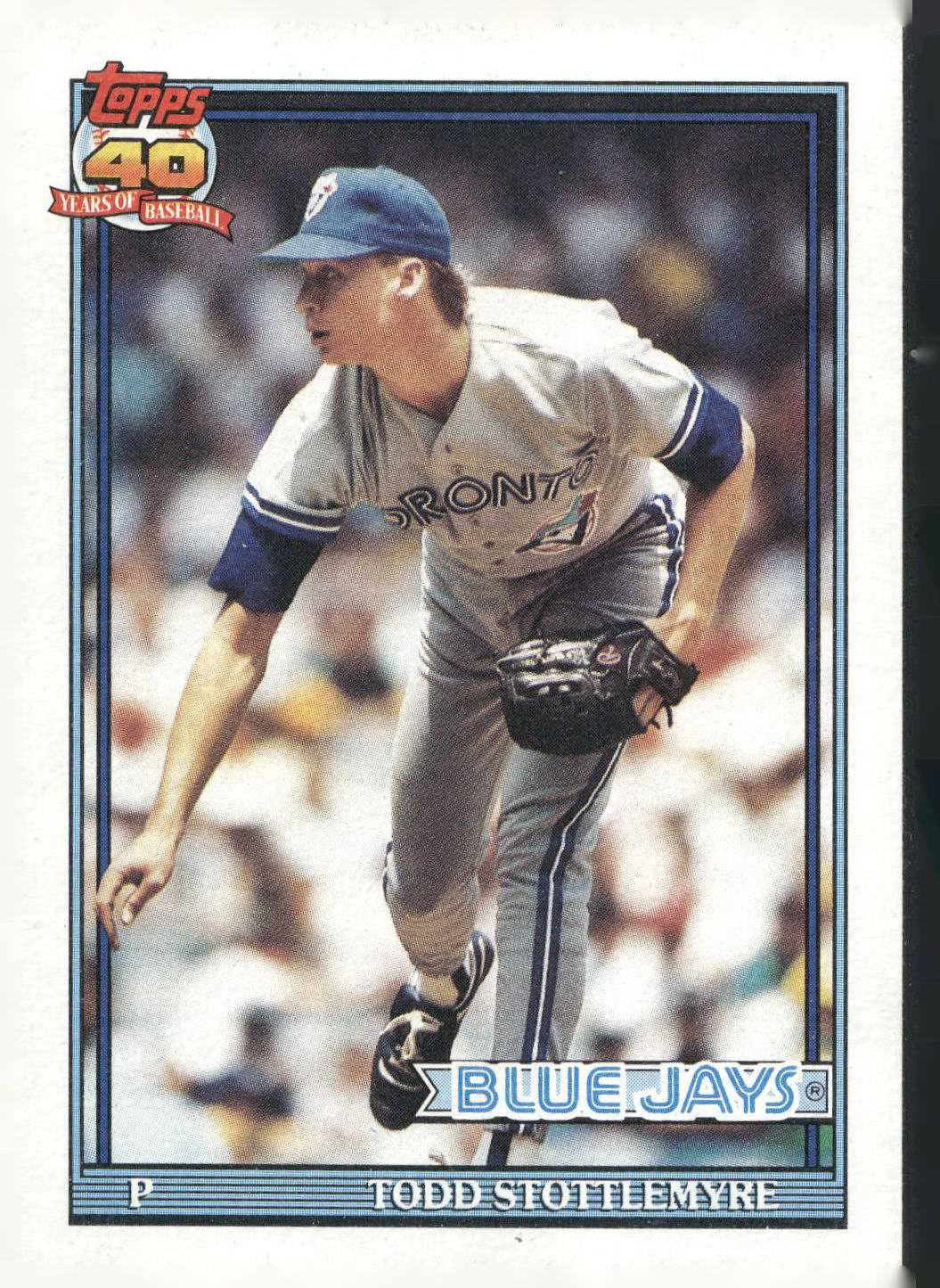 1991 Topps #348 Todd Stottlemyre