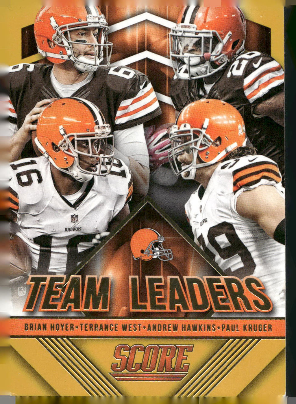 2015 Score #12 Andrew Hawkins / Brian Hoyer / Paul Kruger / Terrance Gold