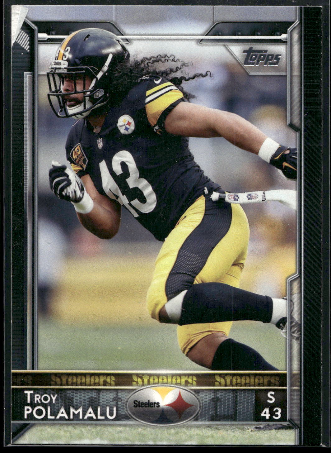2015 Topps #44 Troy Polamalu