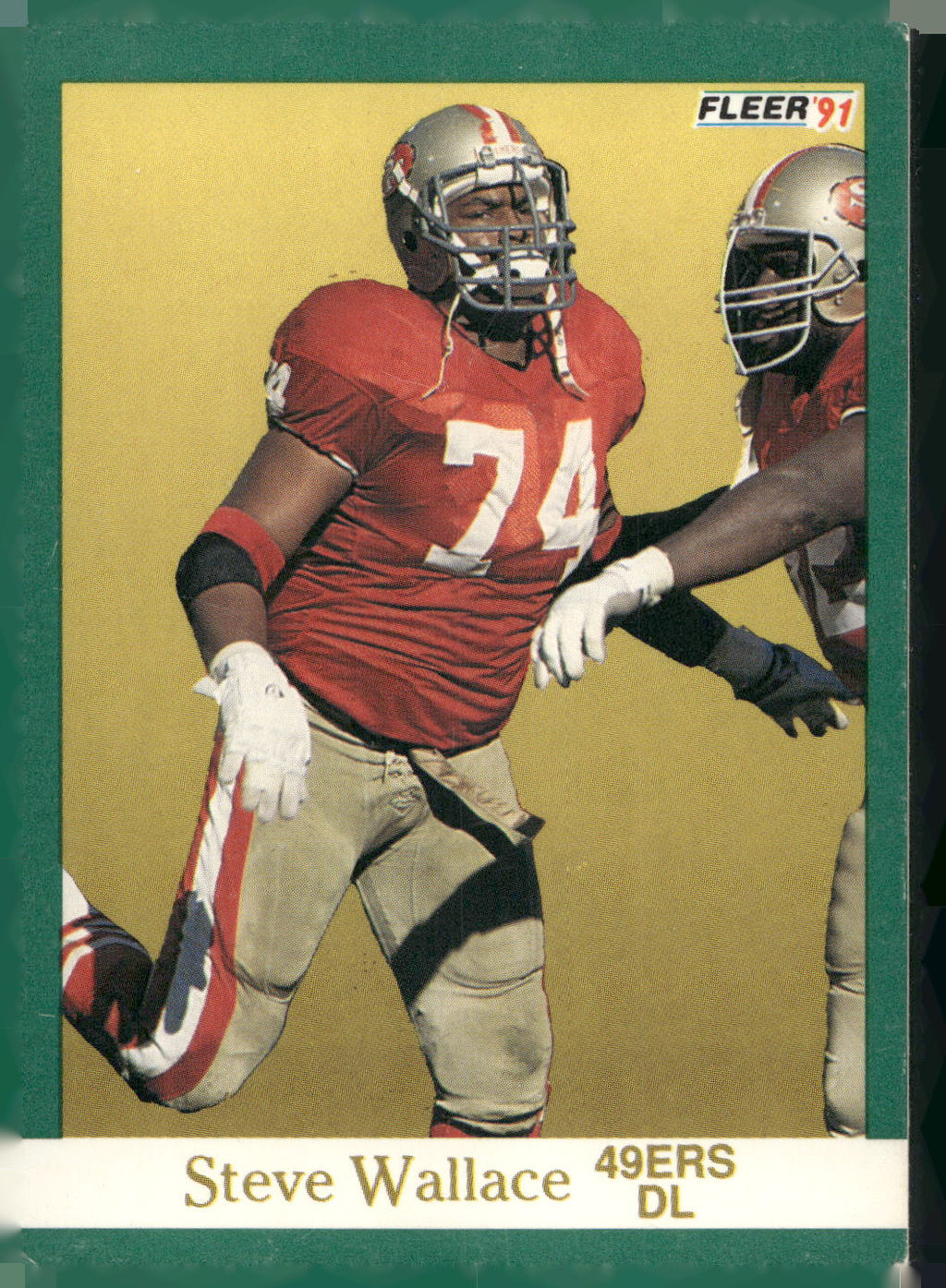 1991 Fleer #366 Steve Wallace