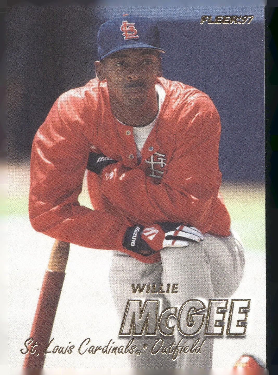 1997 Fleer #449 Willie McGee