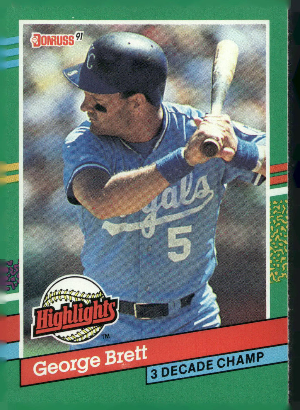 1991 Donruss #BC-19 George Brett Bonus Cards