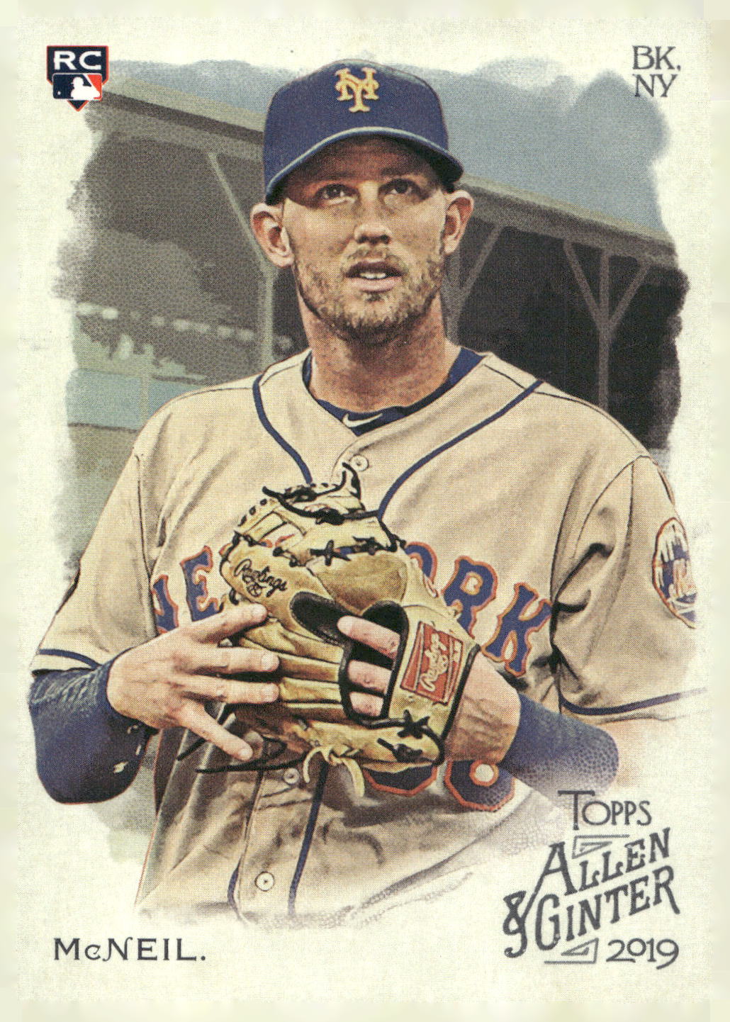 2019 Topps Allen & Ginter #203 Jeff McNeil