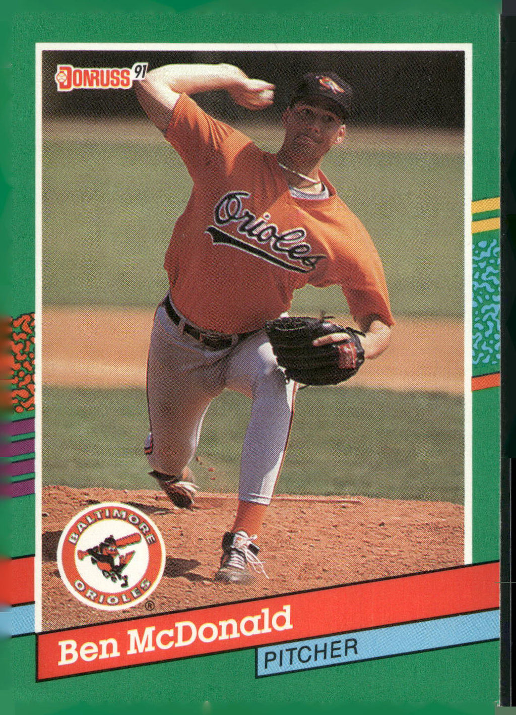 1991 Donruss #485 Ben McDonald