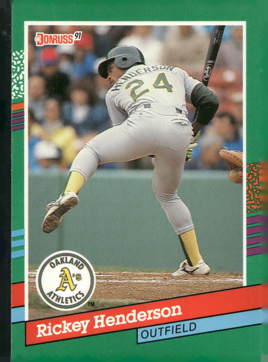 1991 Donruss #648 Rickey Henderson