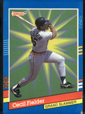 1991 Donruss #7a Cecil Fielder Grand Slammers