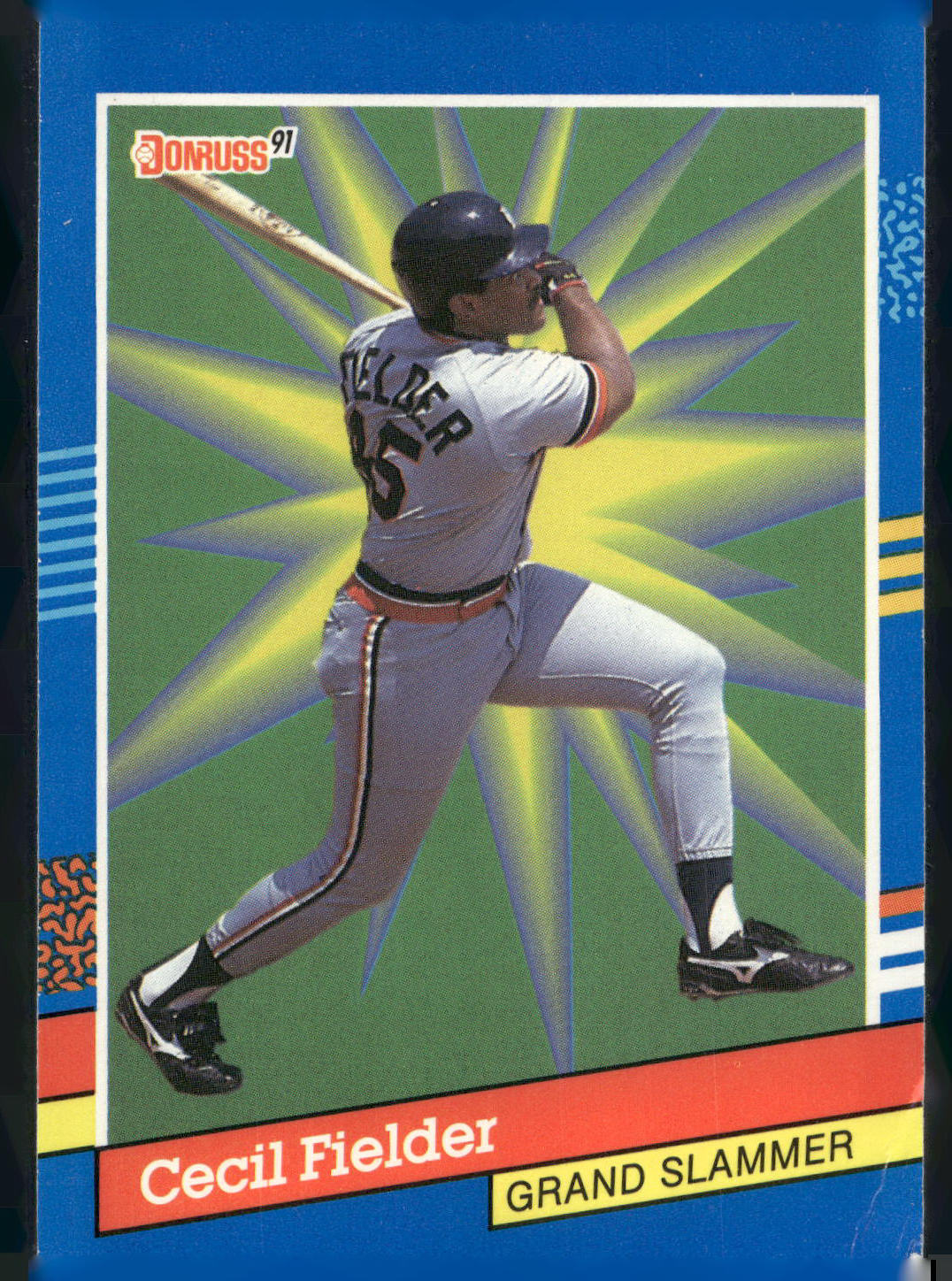 1991 Donruss #7a Cecil Fielder Grand Slammers