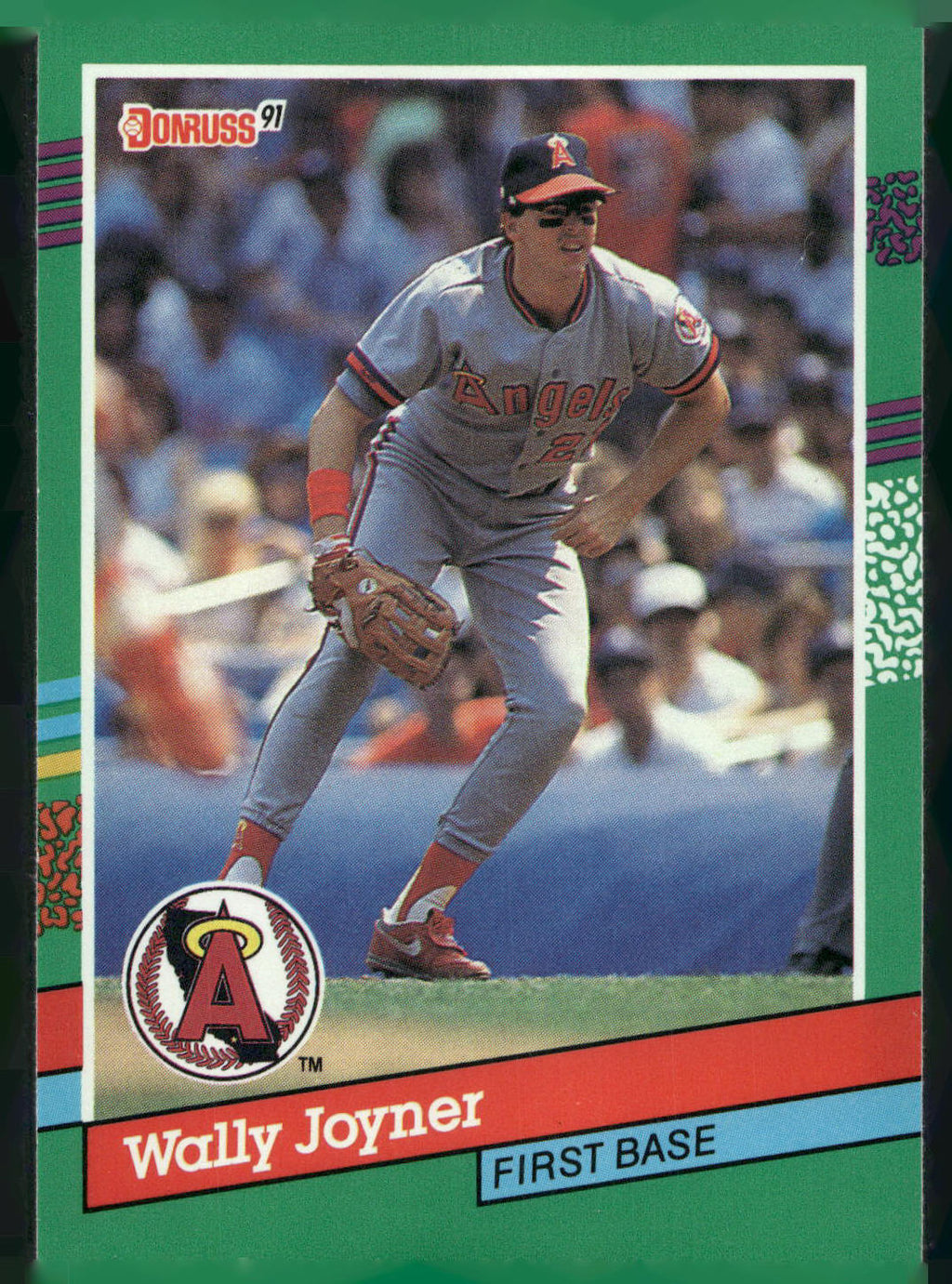 1991 Donruss #677 Wally Joyner