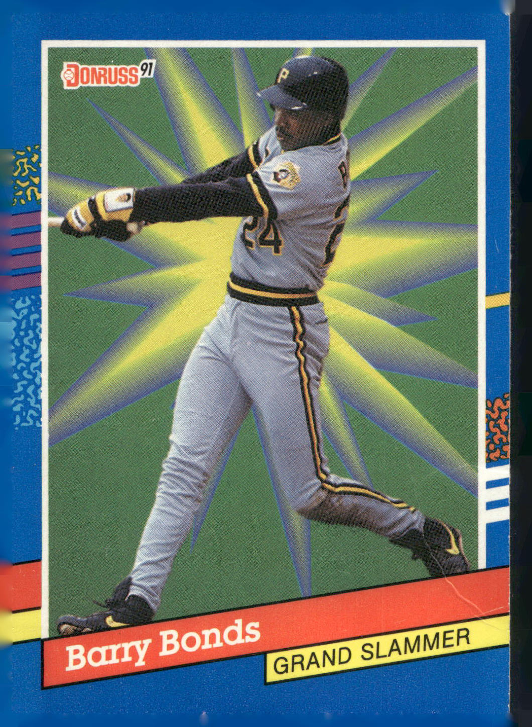 1991 Donruss #5e Barry Bonds Grand Slammers