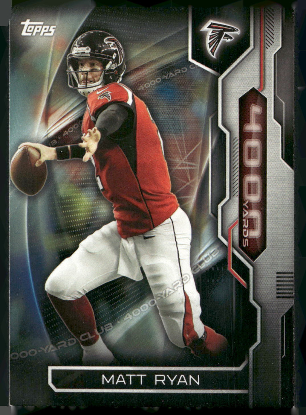 2015 Topps #4KYC-MR Matt Ryan 4000 Yard Club