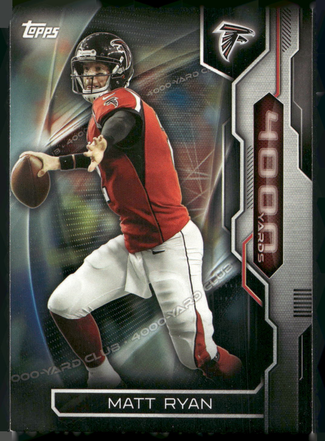 2015 Topps #4KYC-MR Matt Ryan 4000 Yard Club