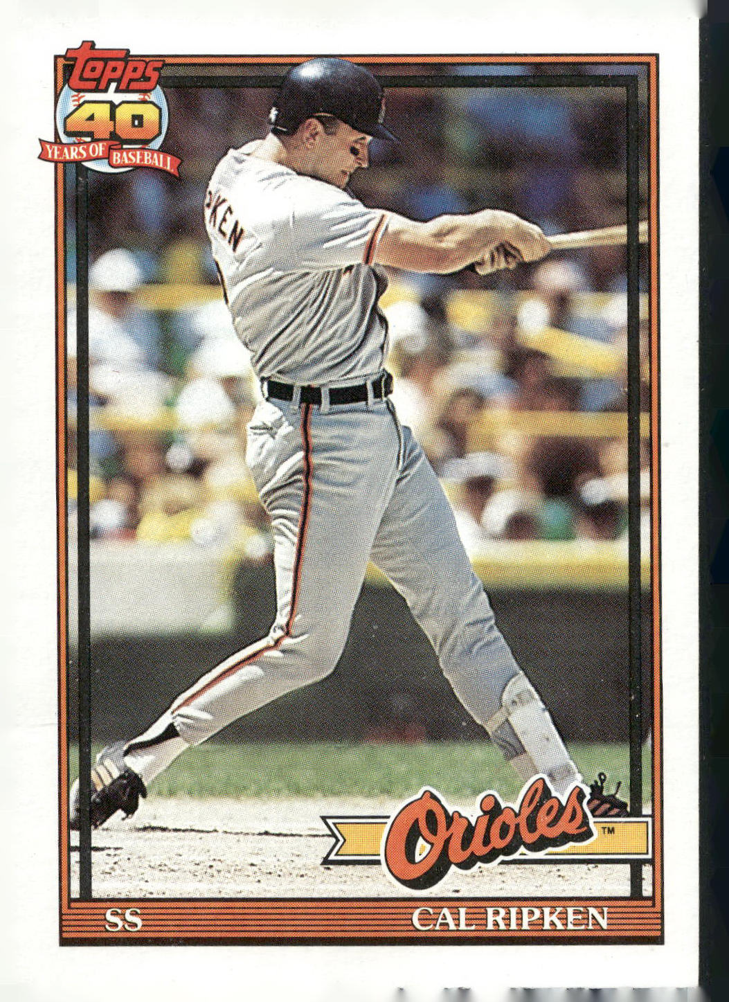 1991 Topps #150 Cal Ripken