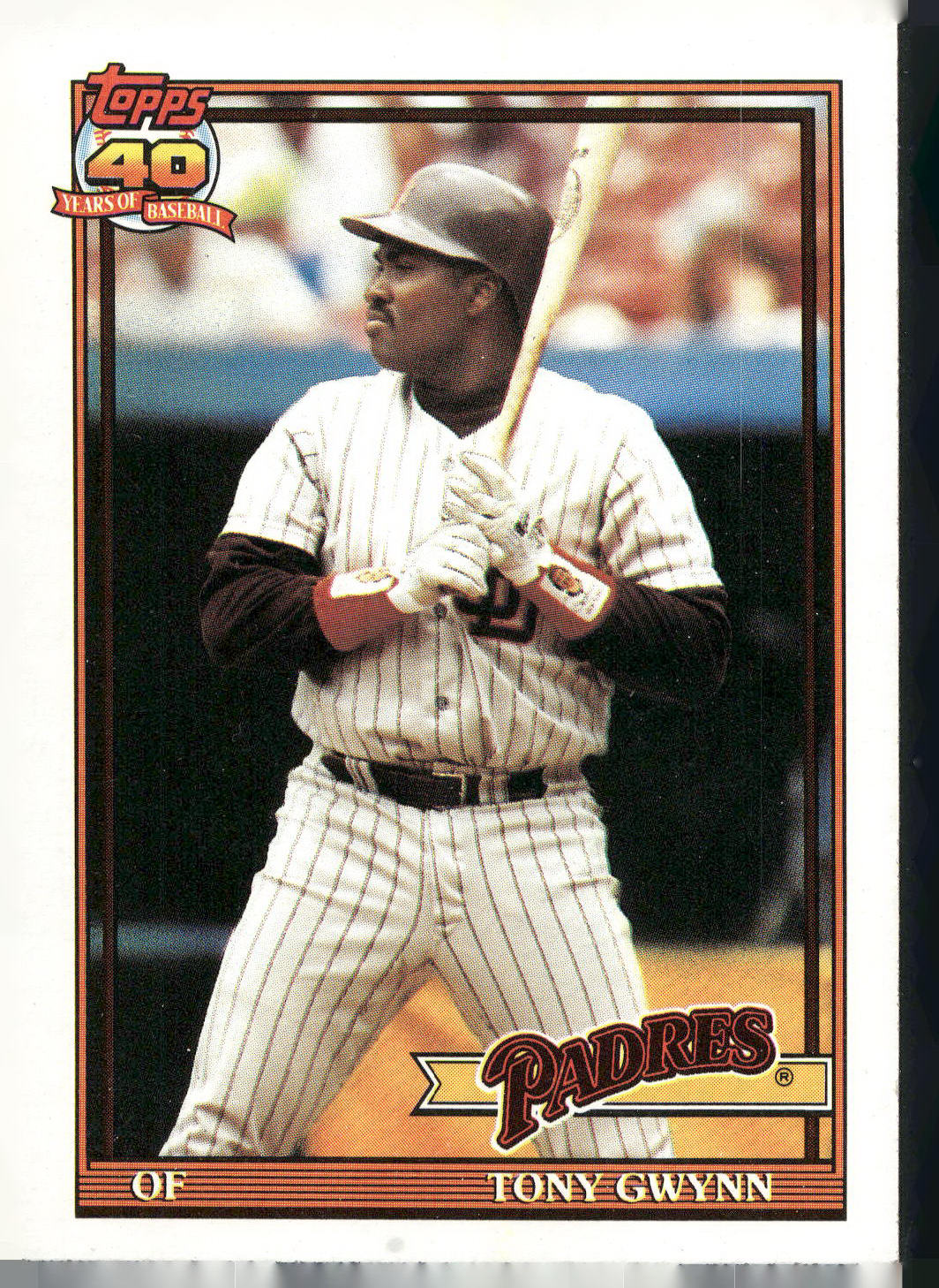 1991 Topps #180 Tony Gwynn