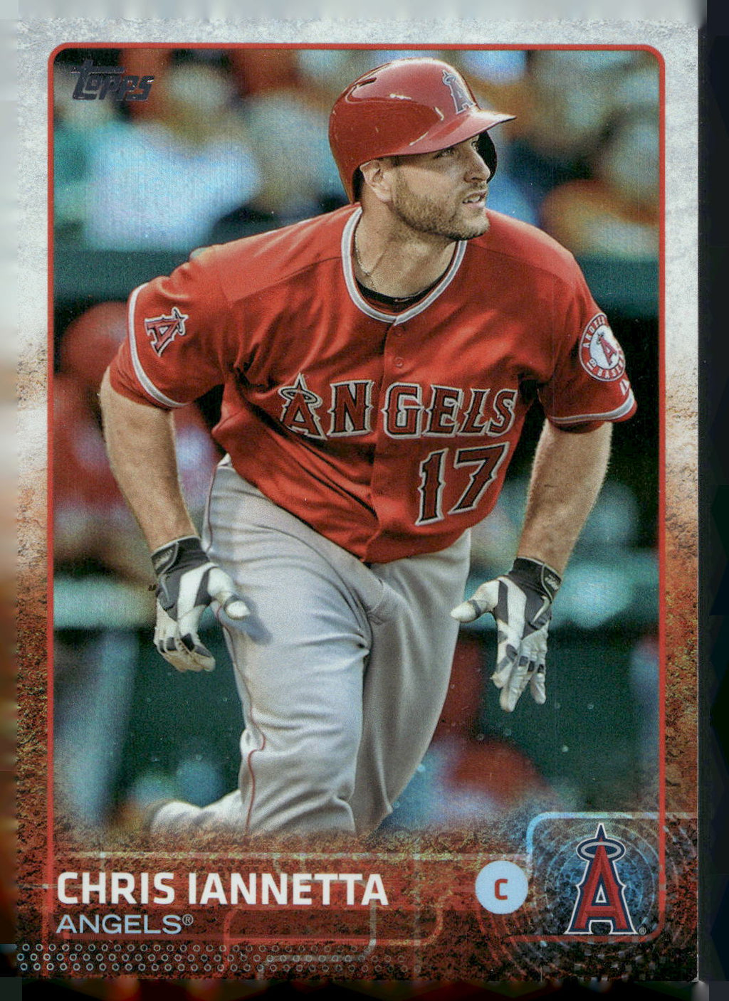 2015 Topps #631 Chris Iannetta Rainbow Foil