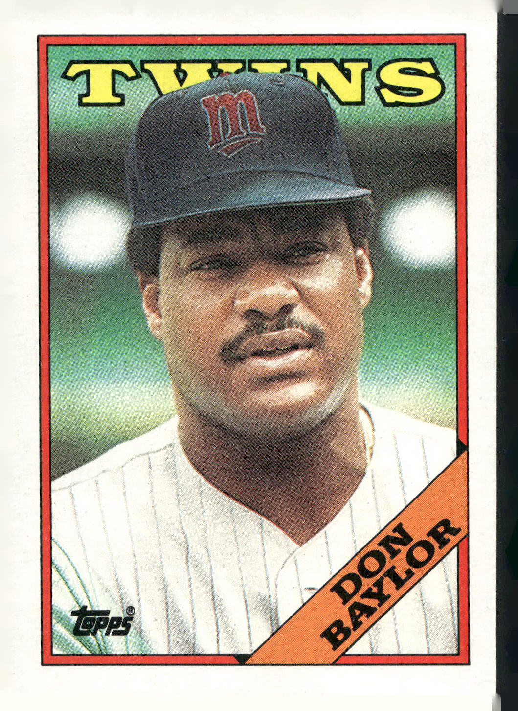 1988 Topps #545 Don Baylor