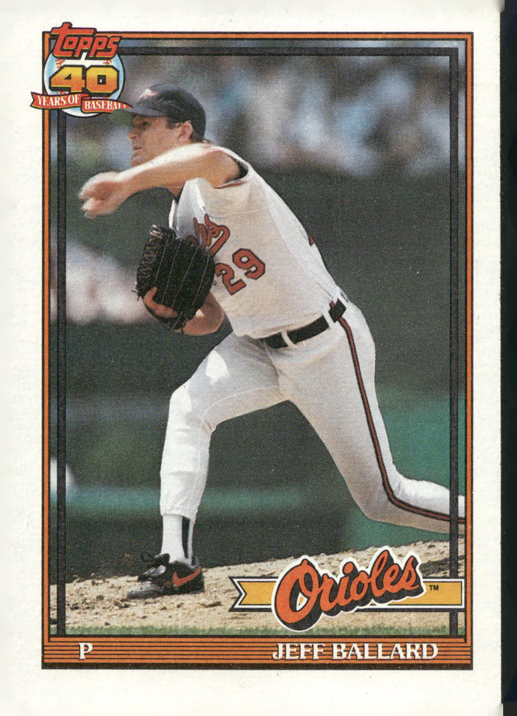 1991 Topps #546 Jeff Ballard