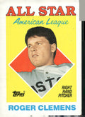1988 Topps #394 Roger Clemens