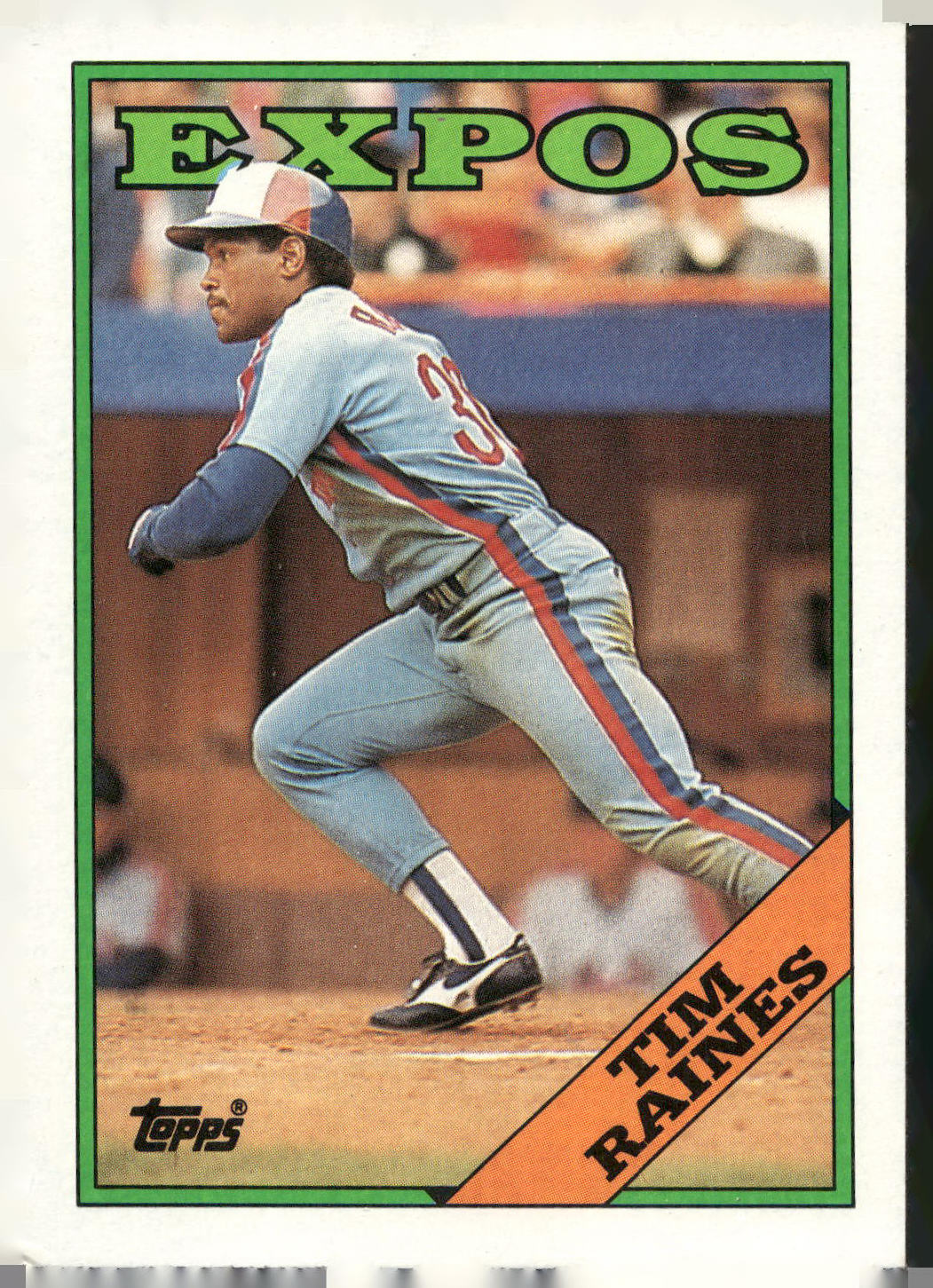 1988 Topps #720 Tim Raines