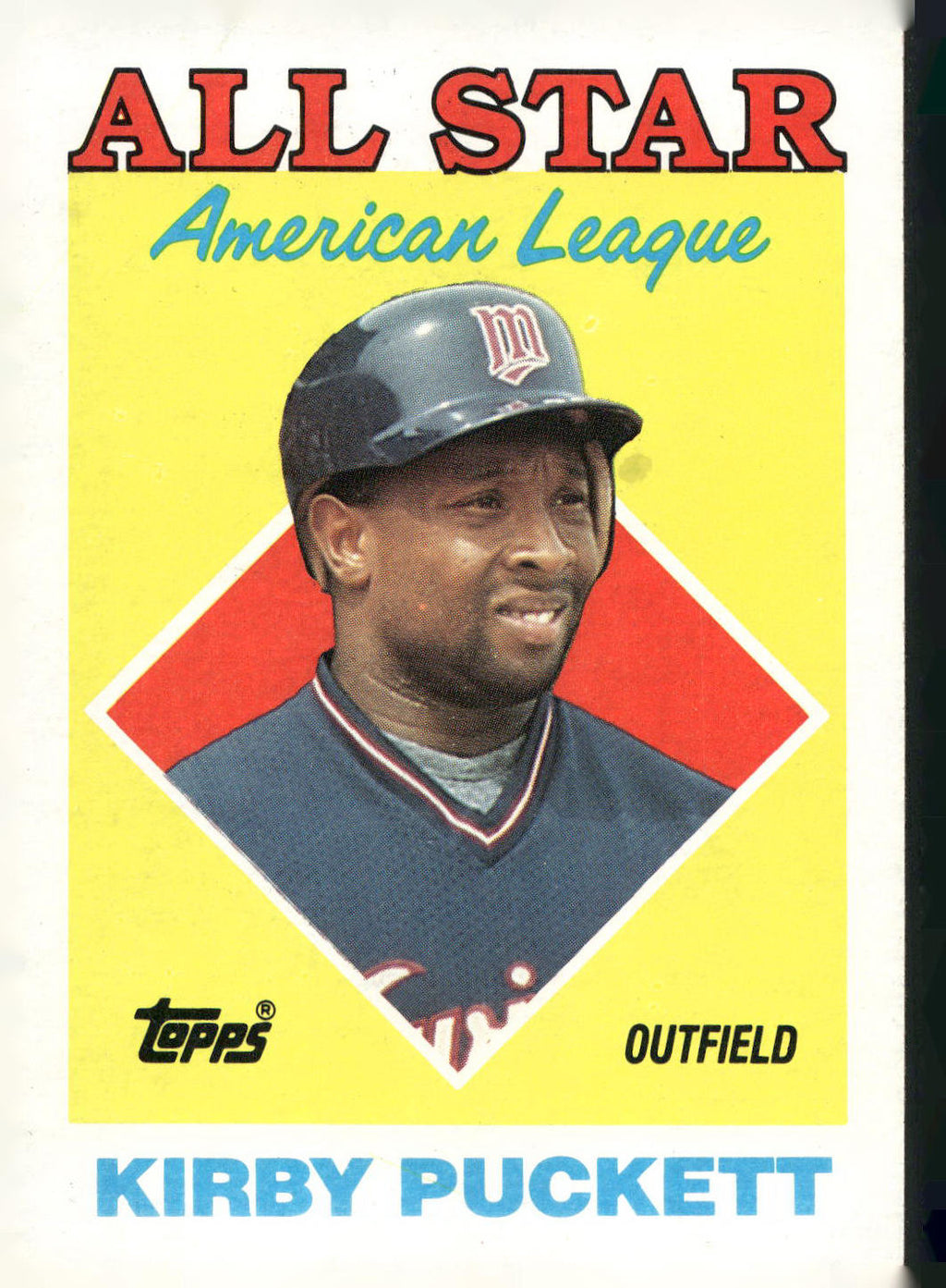 1988 Topps #391 Kirby Puckett