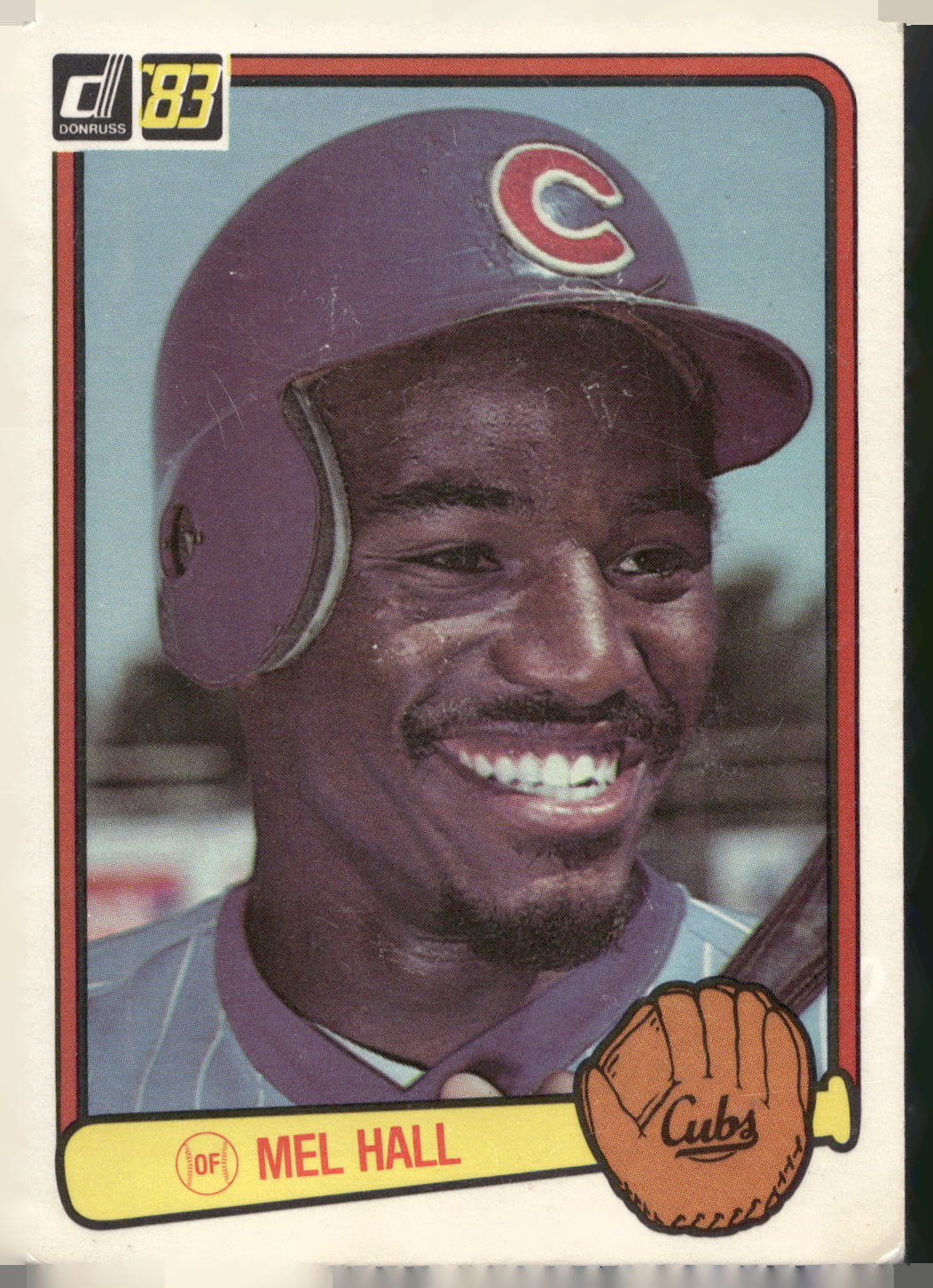 1983 Donruss #126 Mel Hall