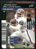 2001 NFL Showdown 1st & Goal #074 Jeremy McDaniel