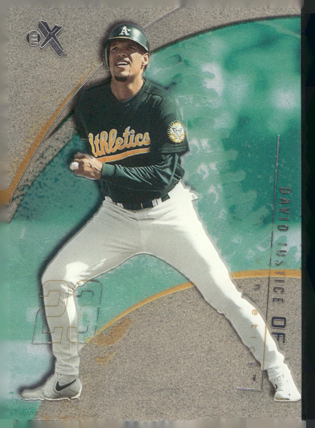 2002 Fleer E-X #33 David Justice