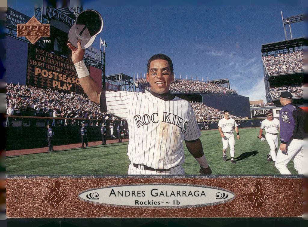 1996 Upper Deck #65 Andres Galarraga
