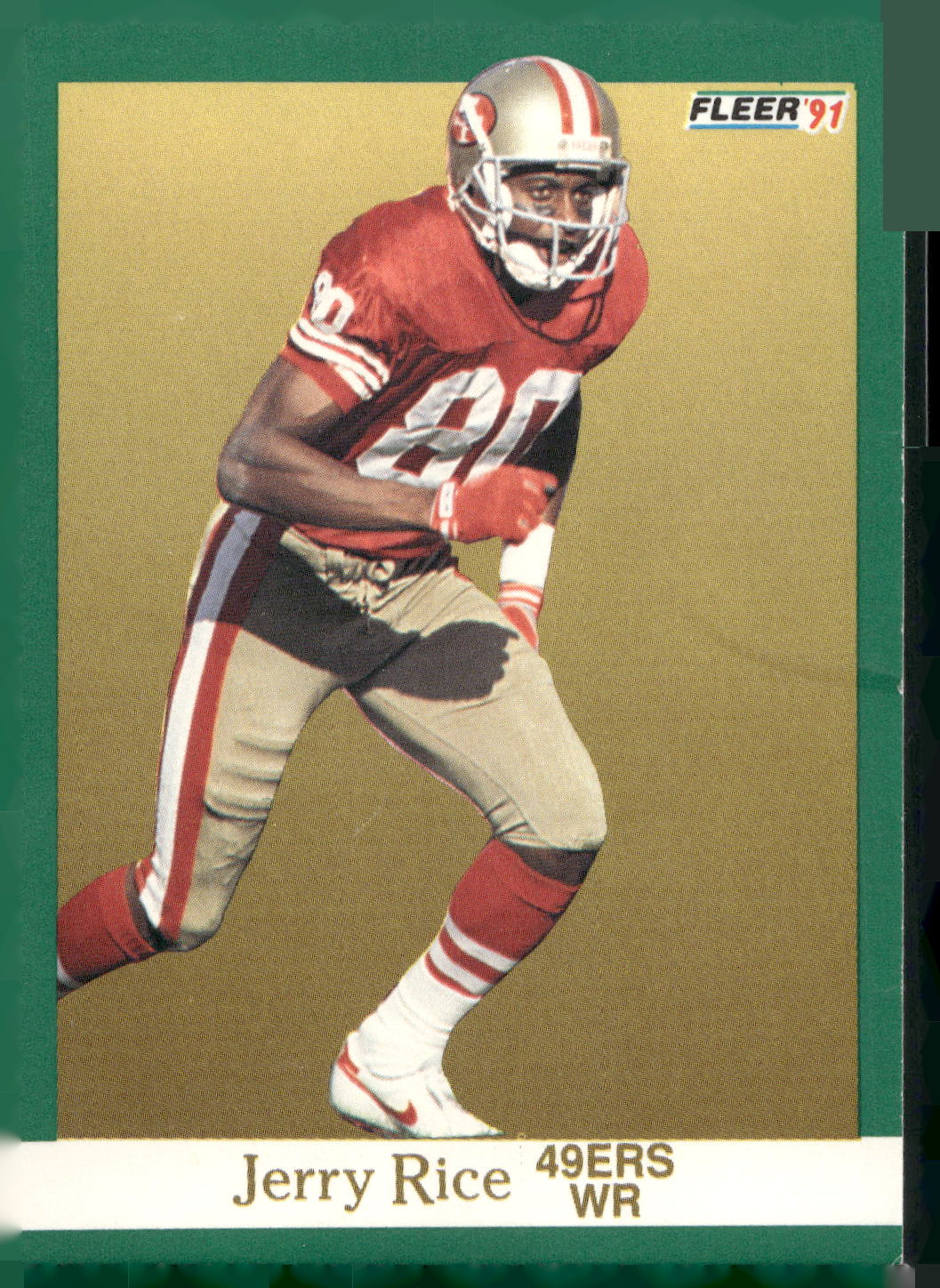 1991 Fleer #363 Jerry Rice