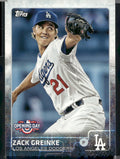 2015 Topps Opening Day #85 Zack Greinke