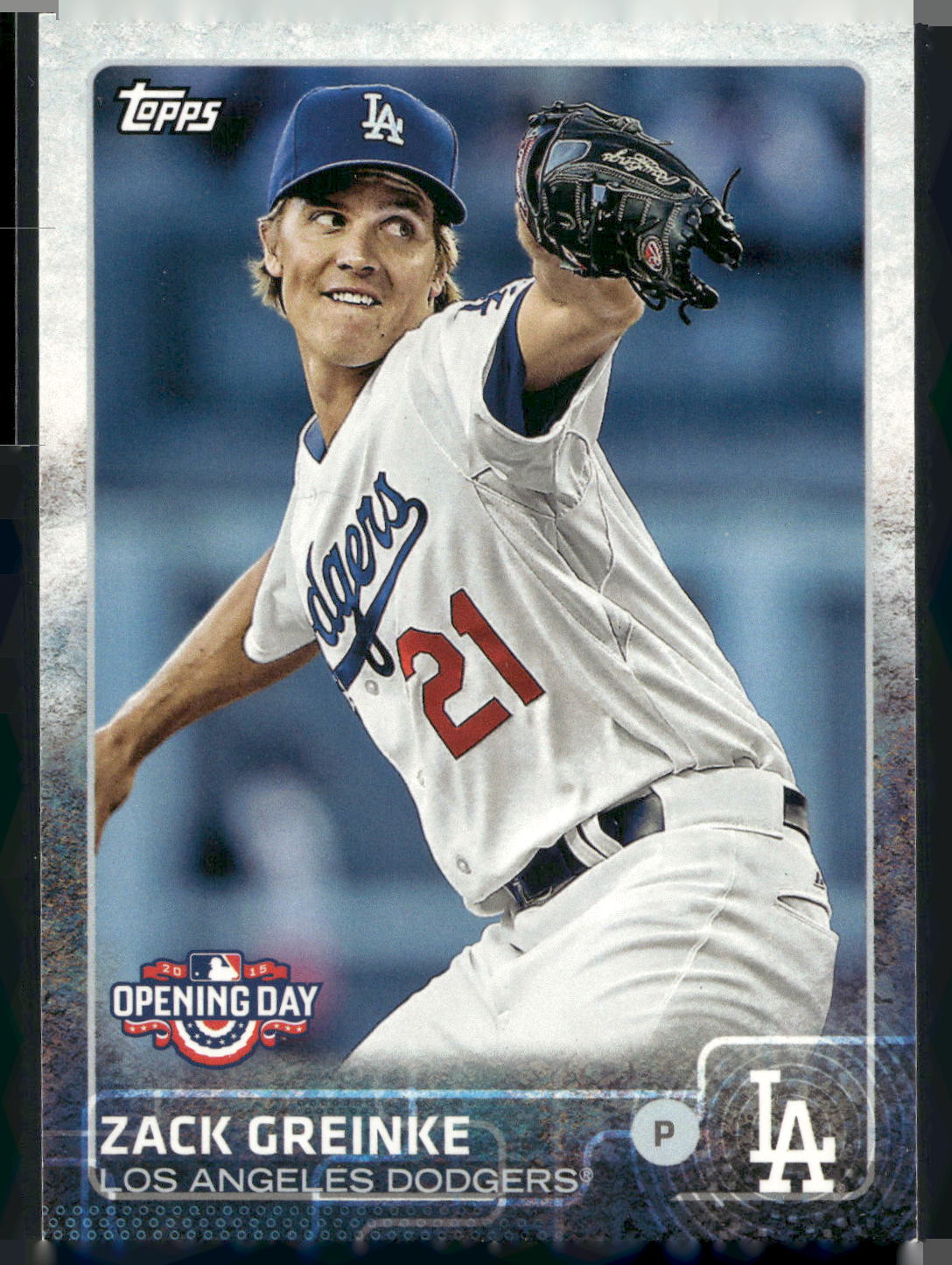 2015 Topps Opening Day #85 Zack Greinke