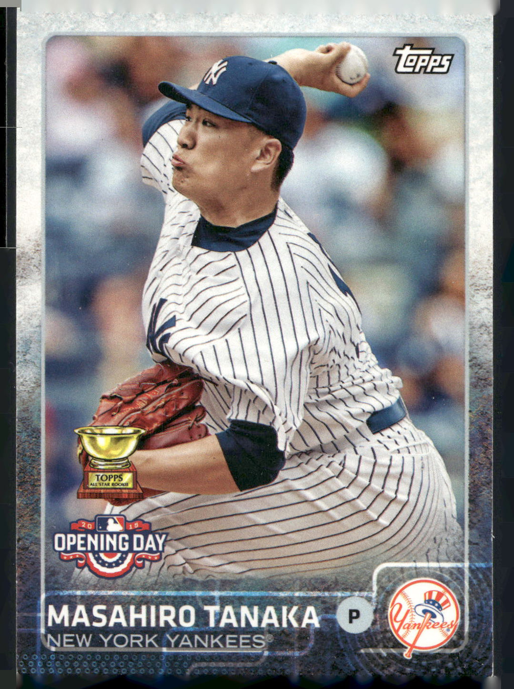 2015 Topps Opening Day #166 Masahiro Tanaka