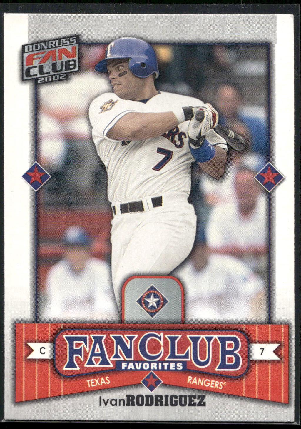 2002 Donruss Fan Club #267 Ivan Rodriguez