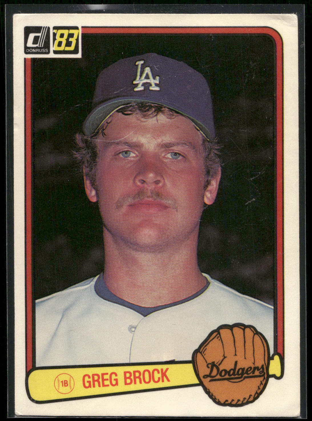 1983 Donruss #579 Greg Brock