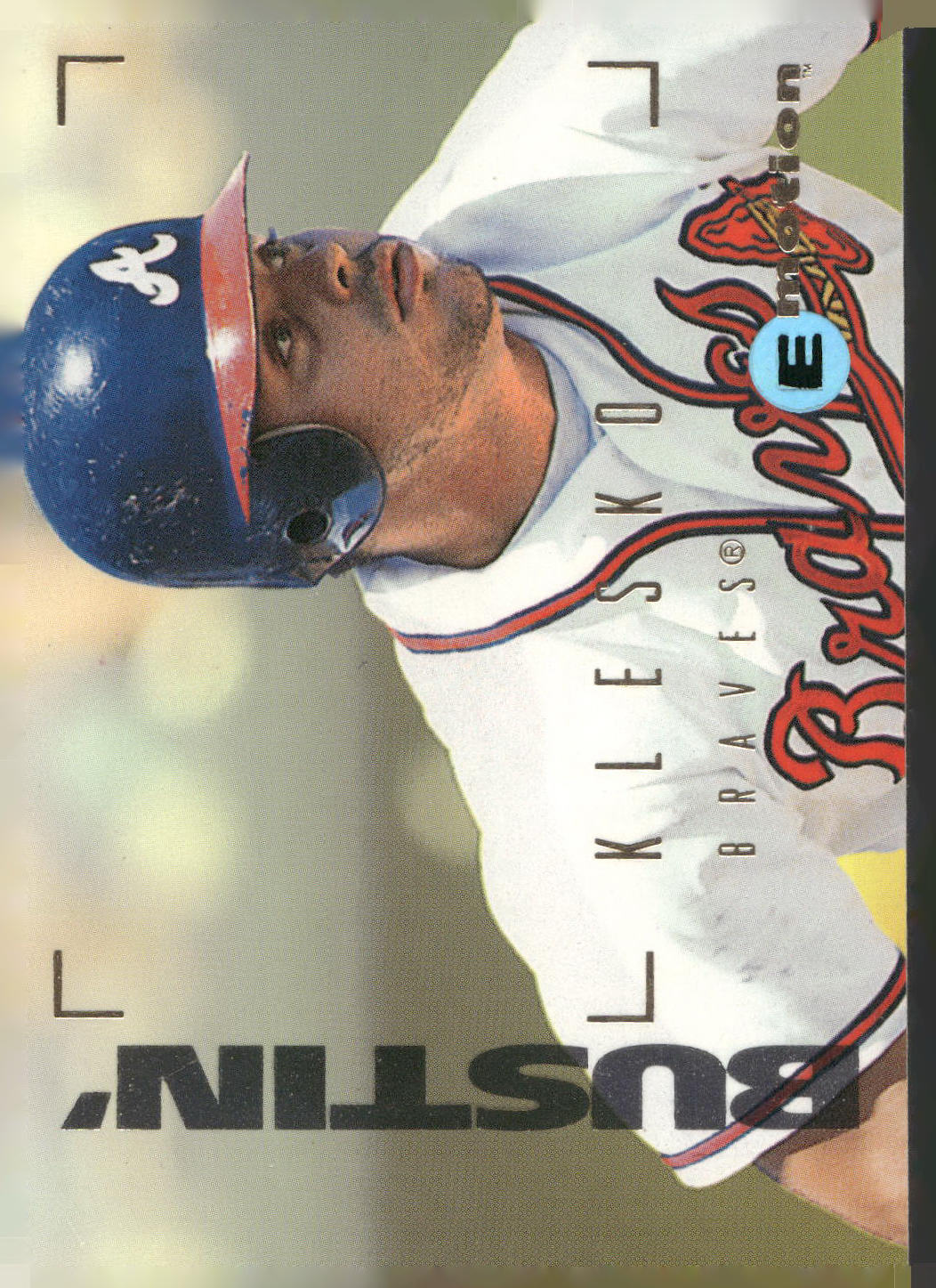 1995 SkyBox E-Motion #104 Ryan Klesko