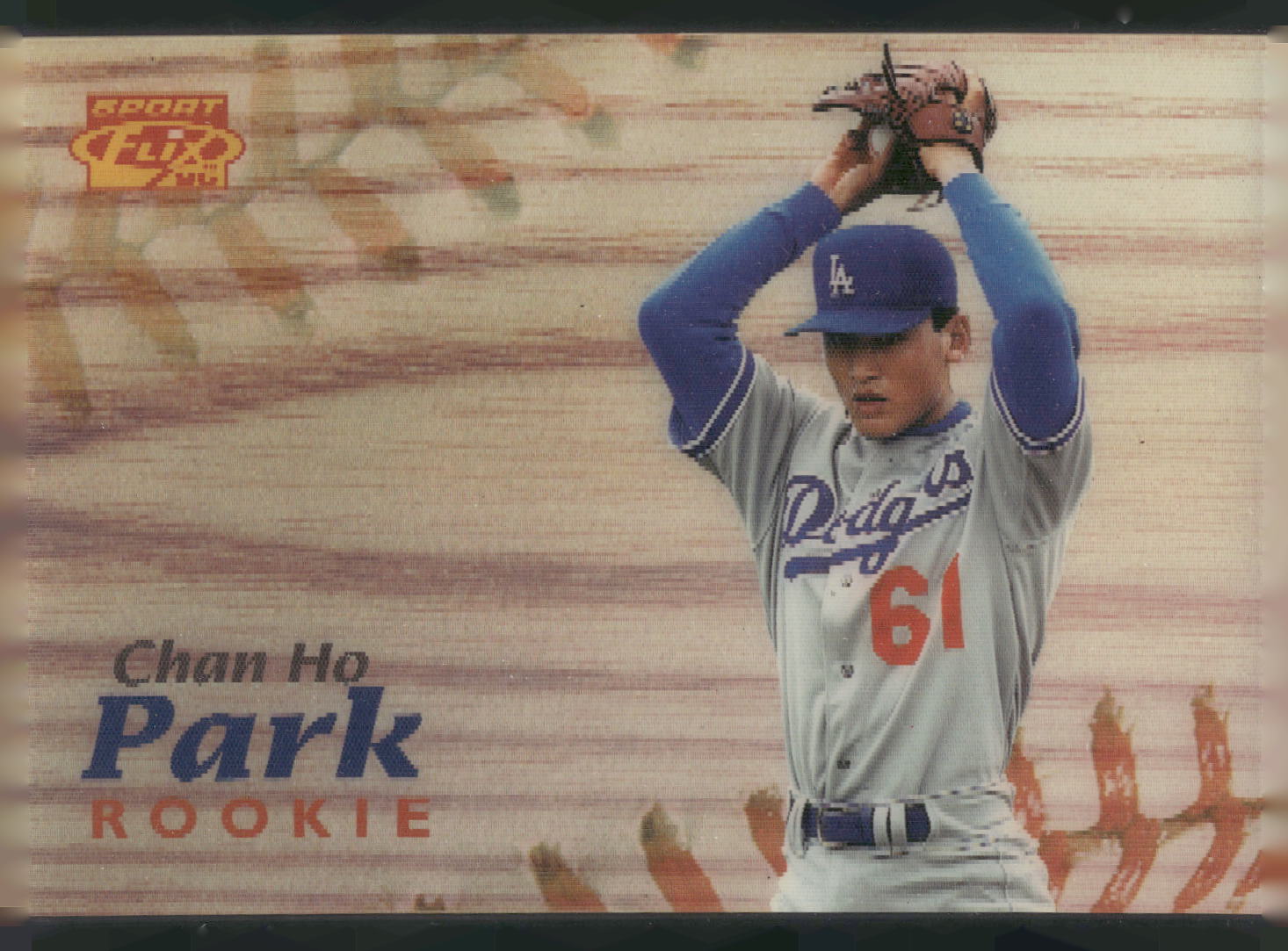 1996 Sportflix #128 Chan Ho Park