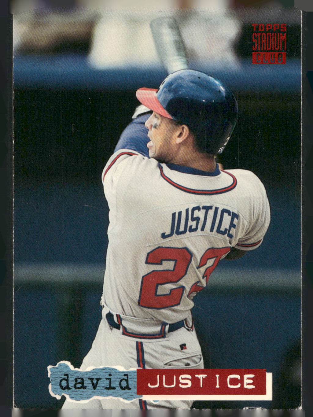 1994 Stadium Club #94 David Justice