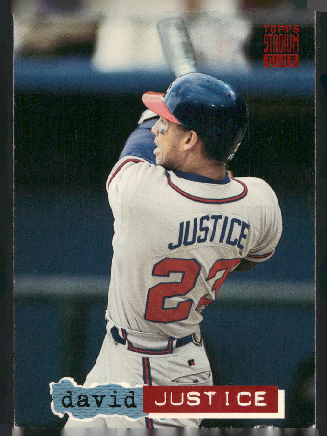 1994 Stadium Club #94 David Justice