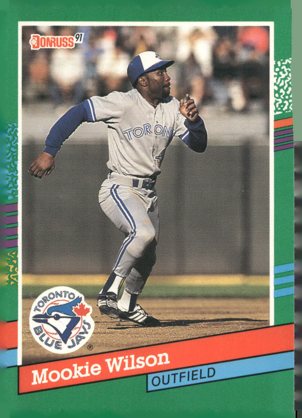1991 Donruss #585 Mookie Wilson