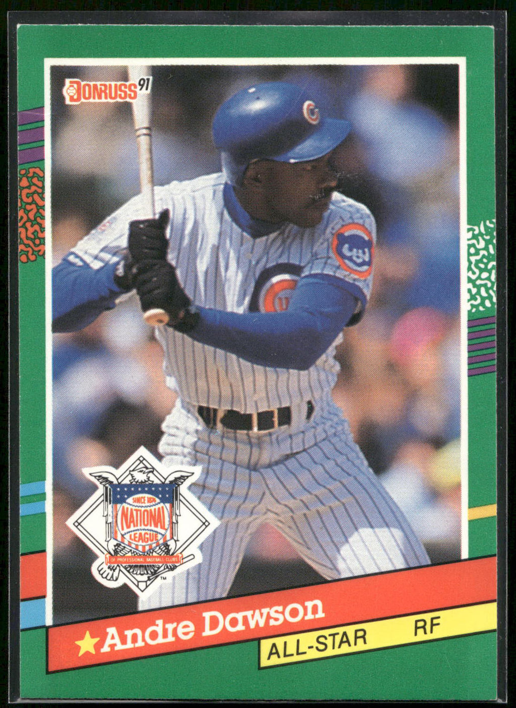 1991 Donruss #435 Andre Dawson