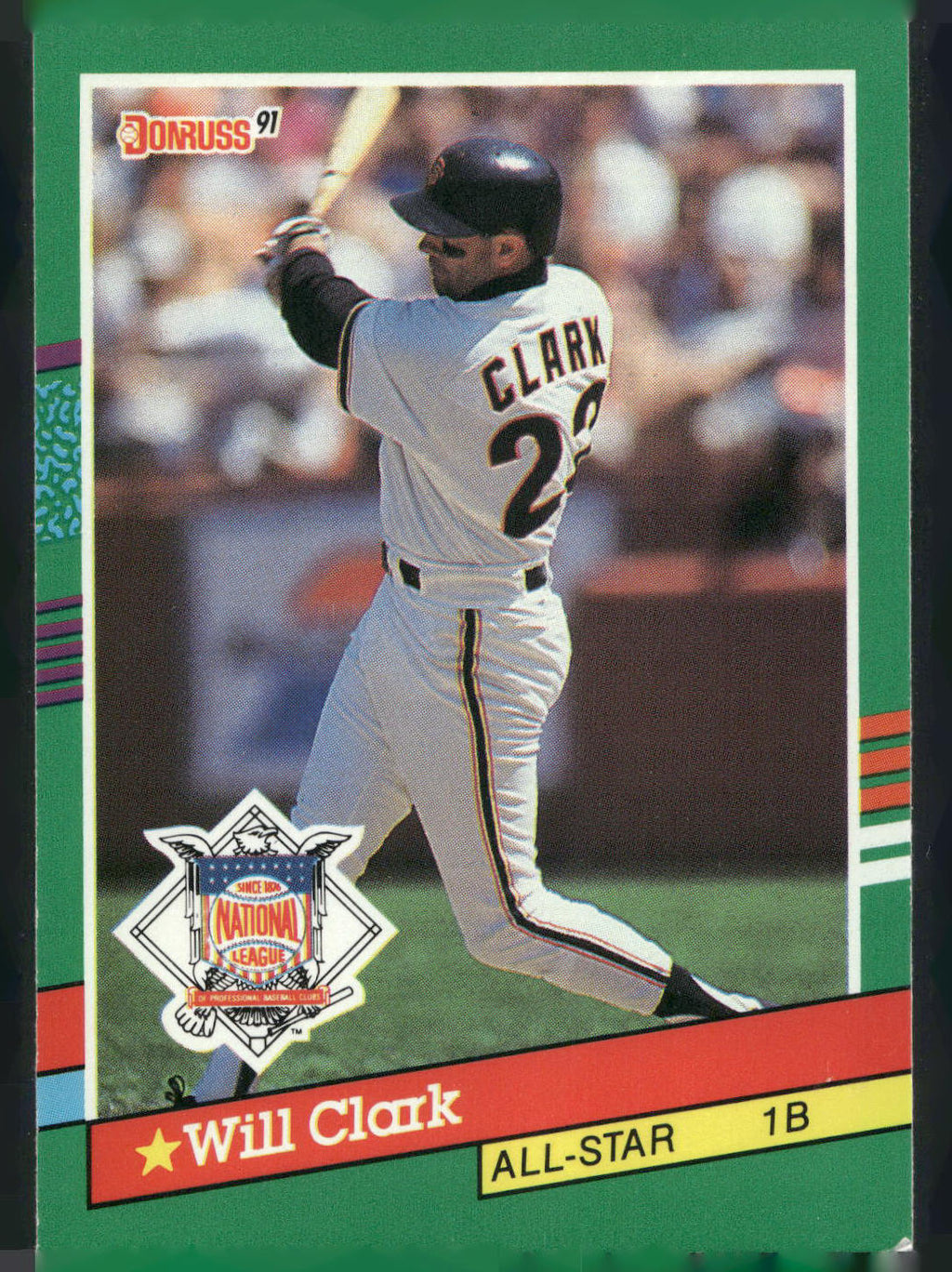 1991 Donruss #441 Will Clark