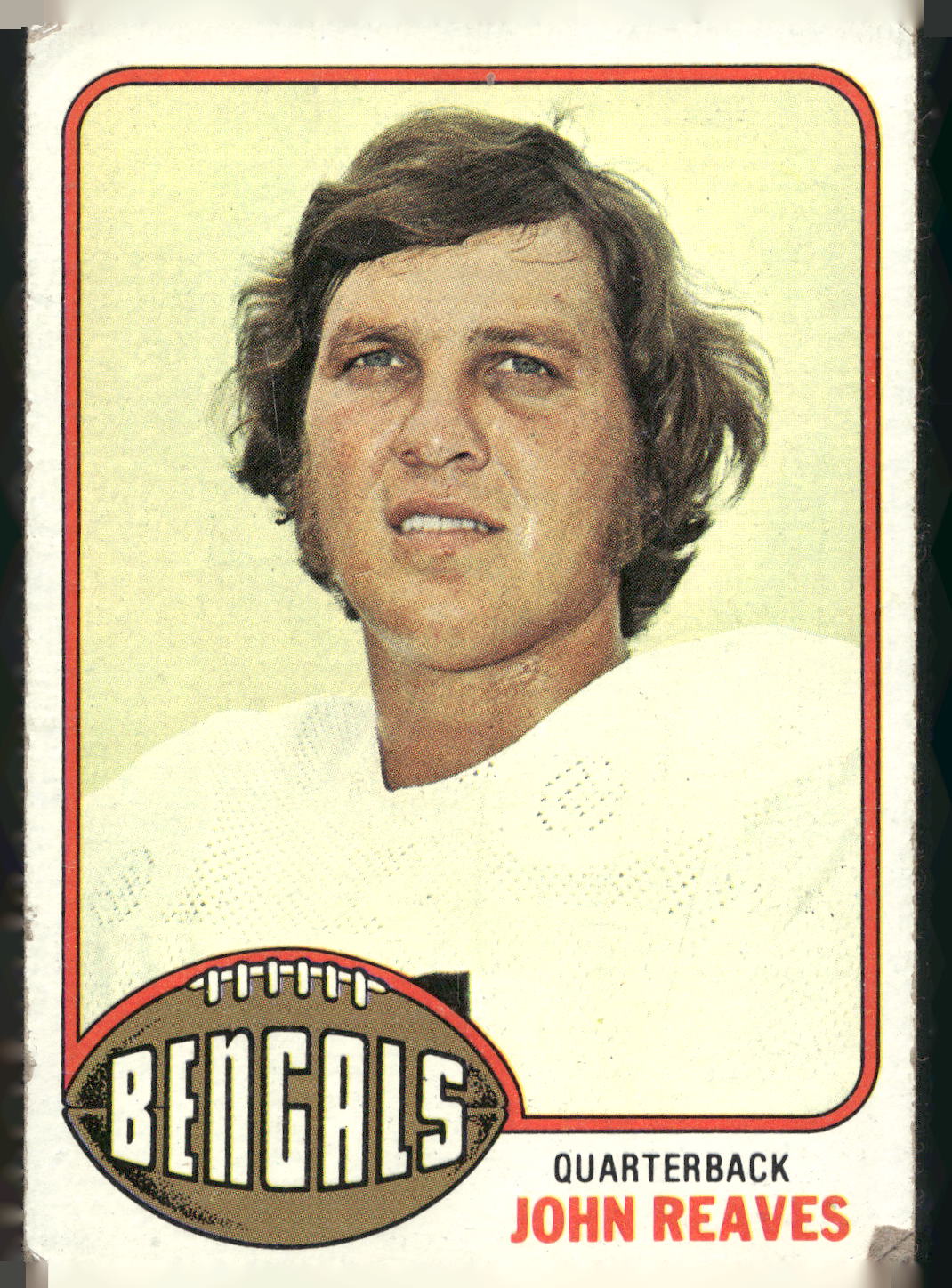 1976 Topps #329 John Reaves