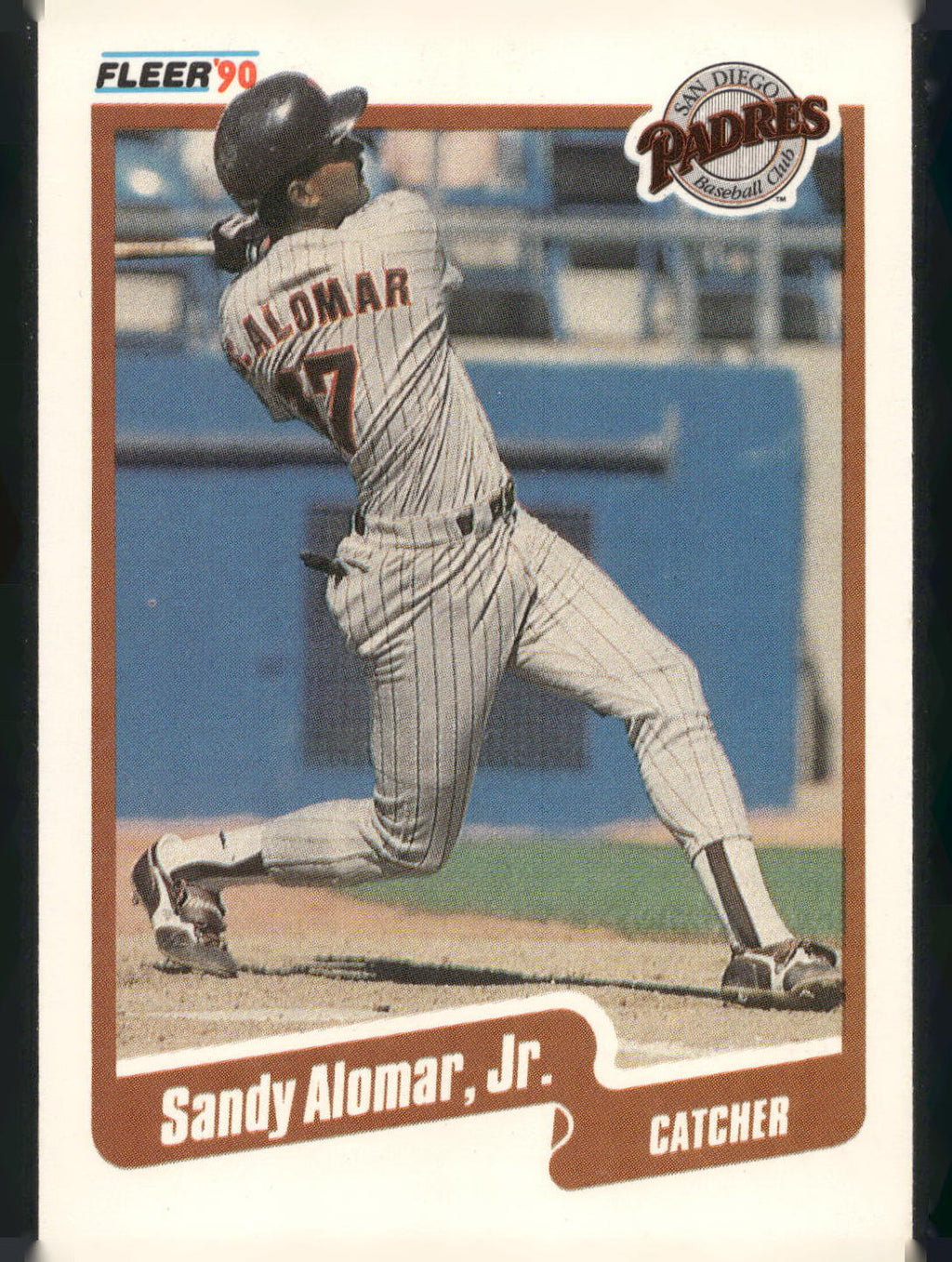 1990 Fleer #150 Sandy Alomar, Jr.