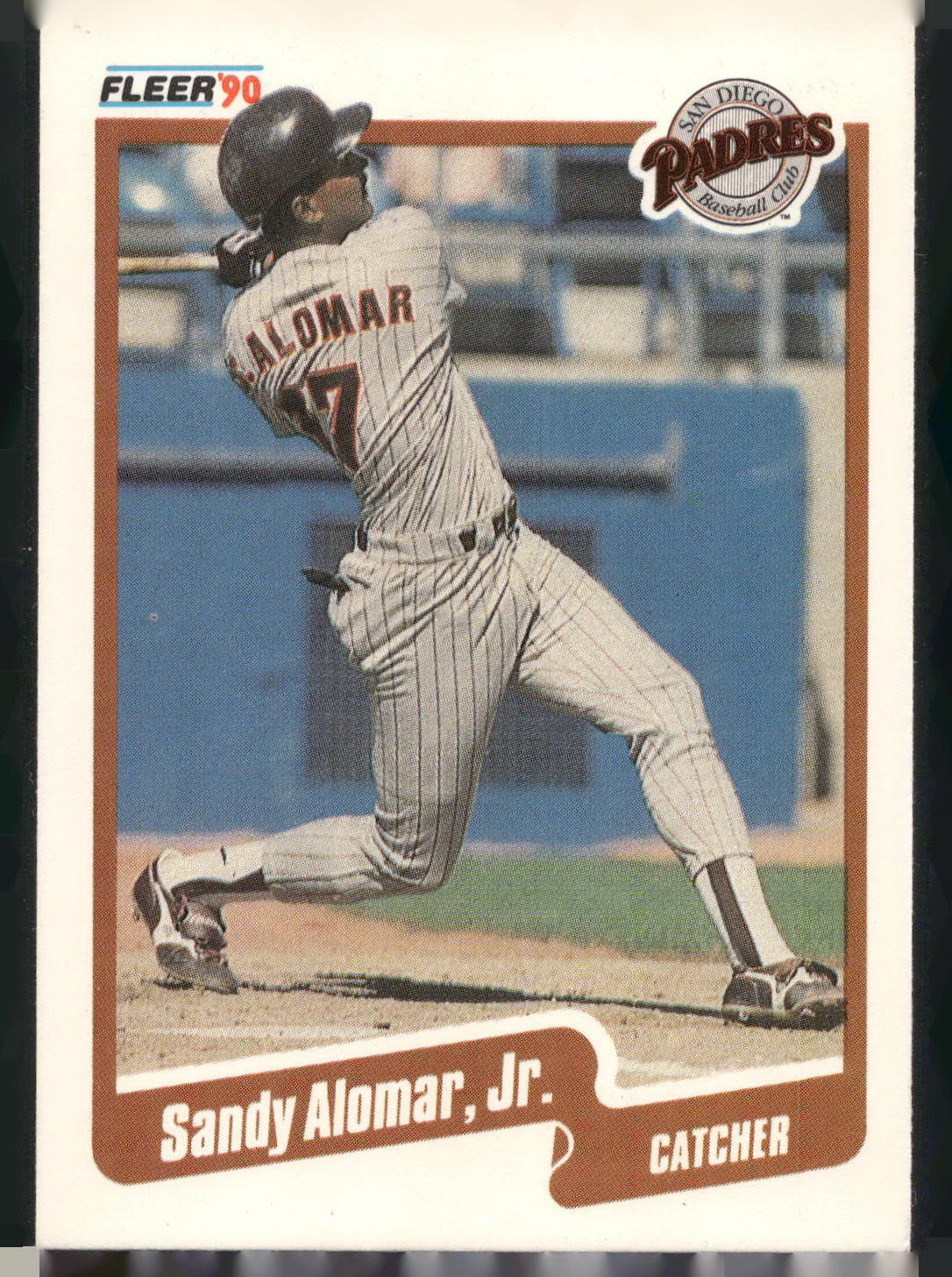 1990 Fleer #150 Sandy Alomar, Jr.
