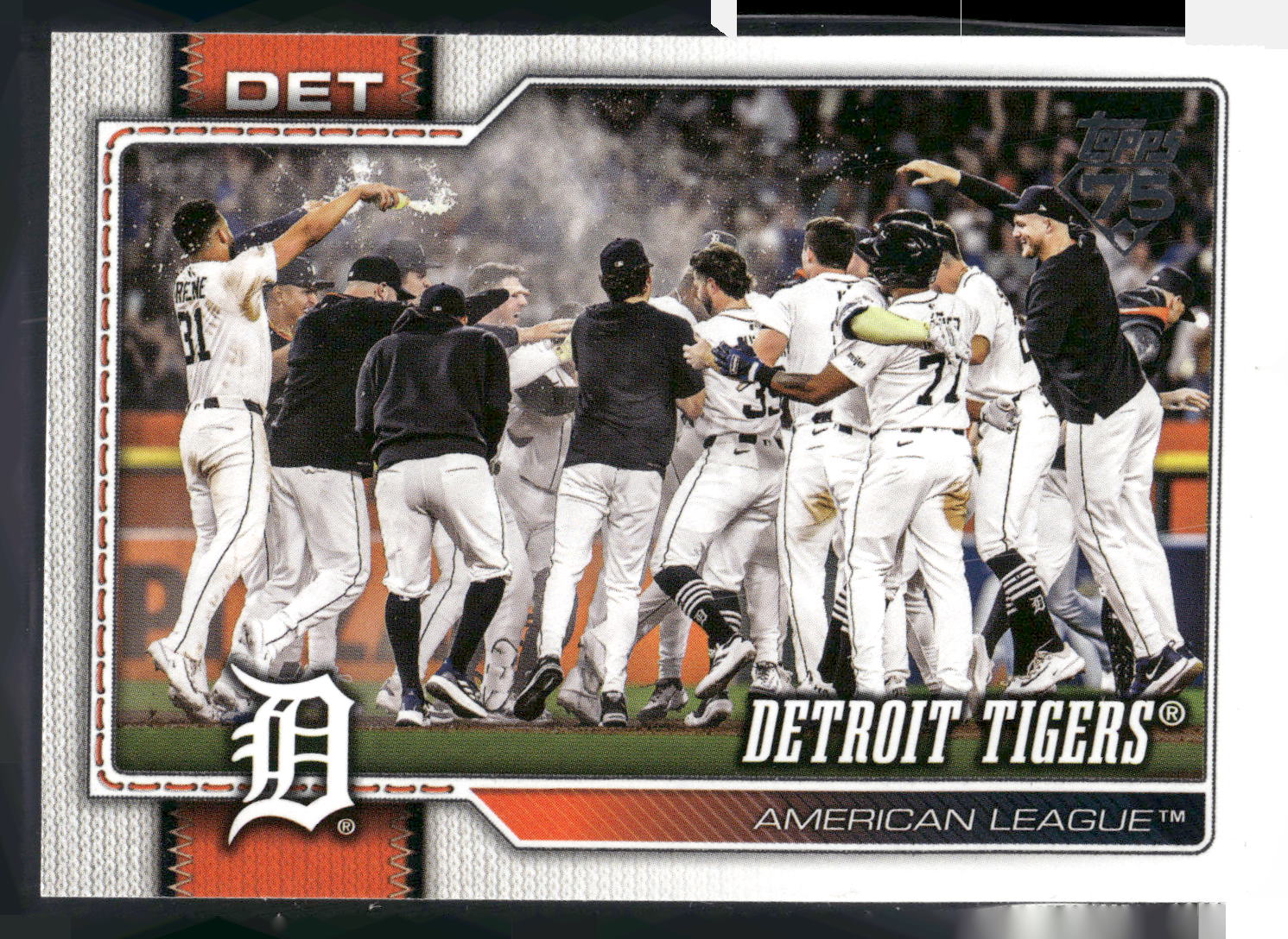 2026 Topps #262 Detroit Tigers