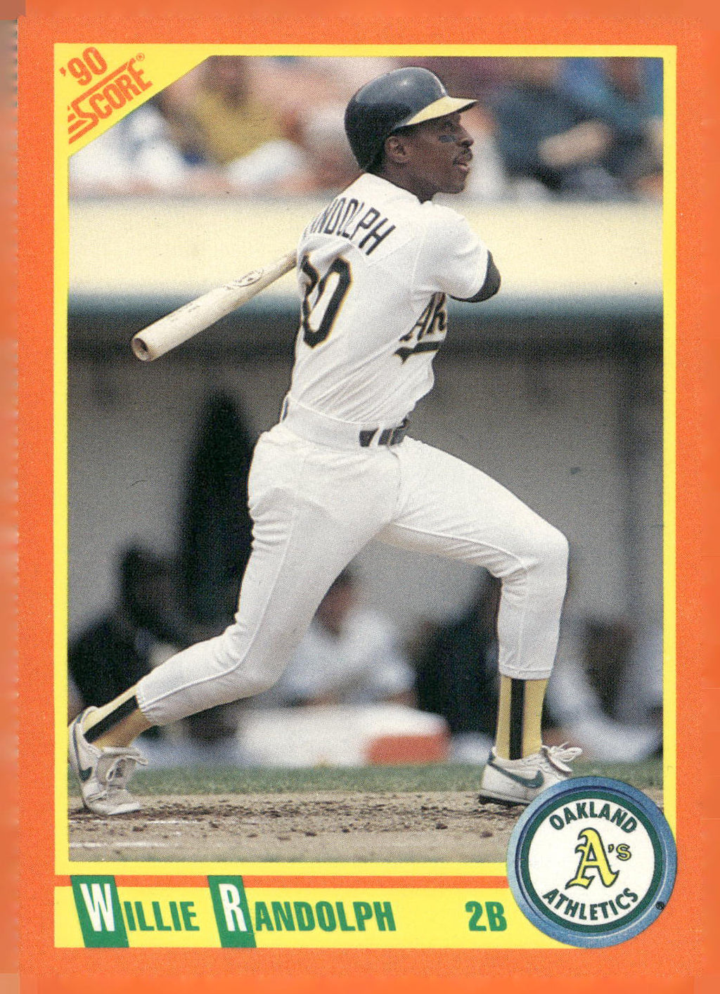 1990 Score Rookie & Traded #51T Willie Randolph