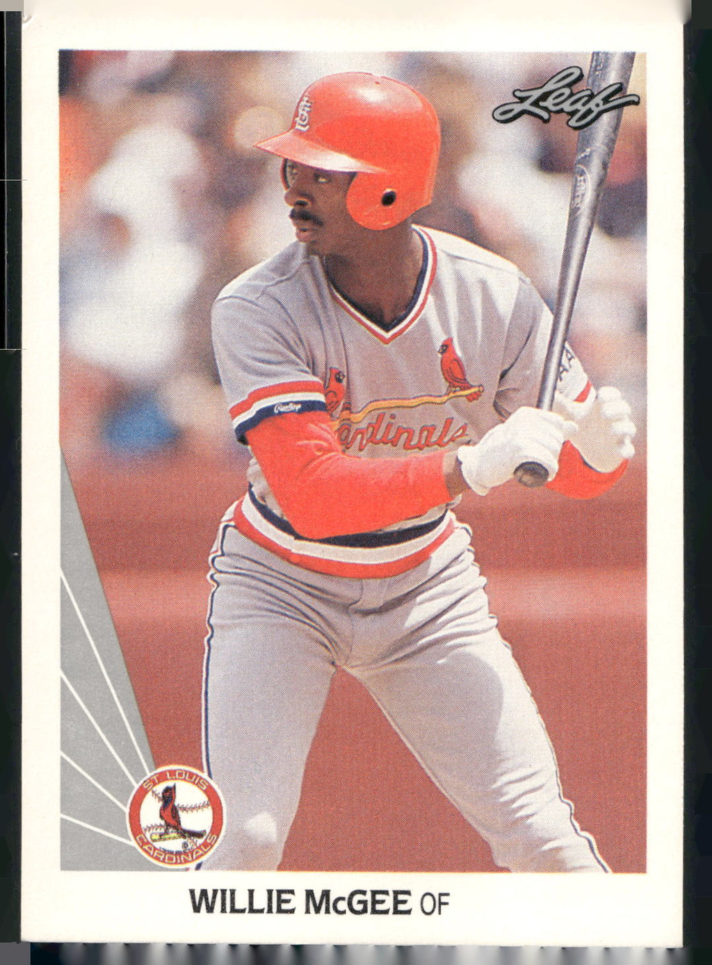 1990 Leaf #367 Willie McGee