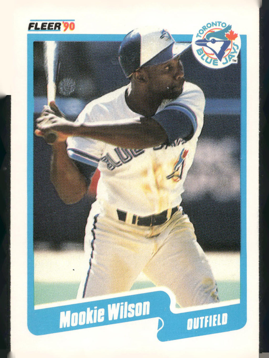 1990 Fleer #99 Mookie Wilson